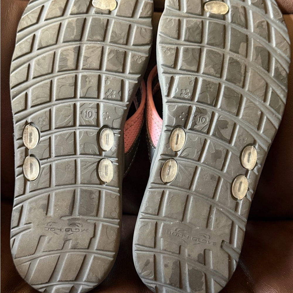 Body Glove Women's Size 10 Flip Flops in Pink and Gray - Picture 4 of 4